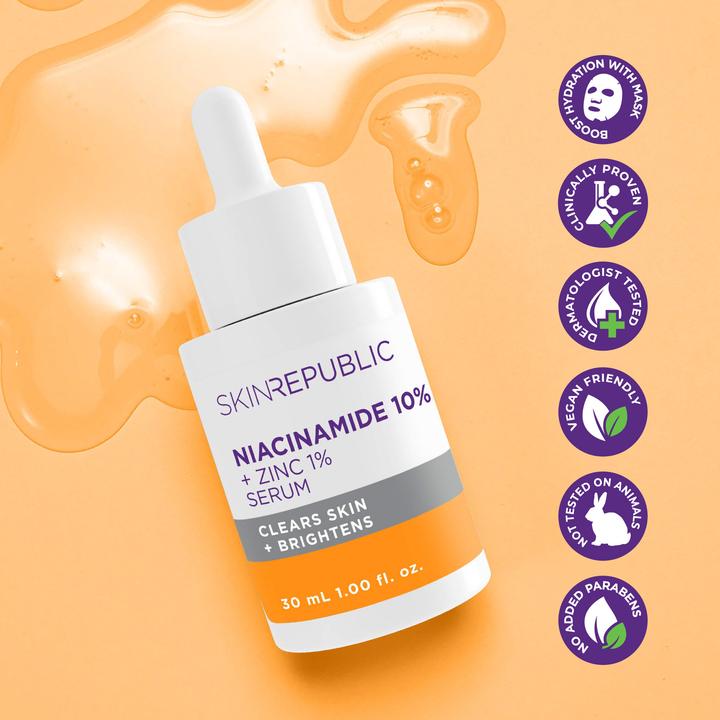 Immagine prodotto Skin Republic - Siero Niacinamide 10% + Zinco 1% (30 ml)