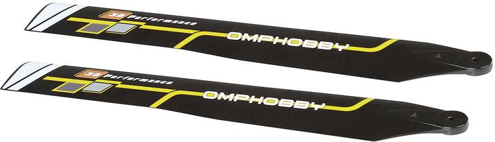 OMP Hobby Main rotor blades Yellow M1 Evo