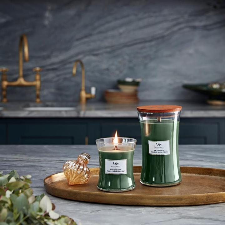 Produktbild WoodWick Mint Leaves & Oak (275 g)