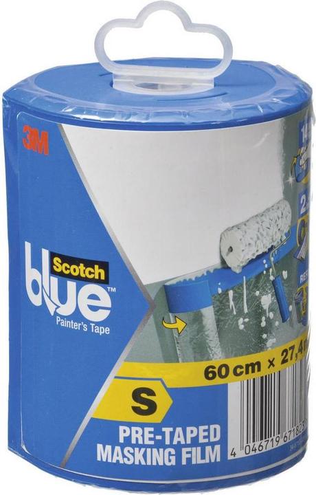 Produktbild Scotch Blue Abdeckpapier mit Malerabdeckband (600 mm)