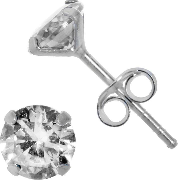 Bijouteria Ohrstecker (Silber 925, Zirkonia)
