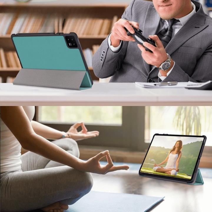 Immagine prodotto Cover-Discount Xiaomi Pad 6 - Custodia Smart Tri-fold verde (Xiaomi Pad 6, Xiaomi Pad 6 Pro)