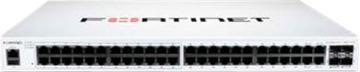 Actual product image Fortinet FS-148F-POE Network Switch L2 Gigabit Ethernet (10/100/1000) Power over Ethernet (PoE) 1U White (48 Ports)