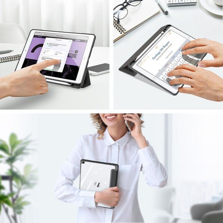 Produktbild Dux Ducis Toby Series Leder Bookcover Hülle (iPad 10.2 (2020), iPad 10.2 2019, IPad 10.2 (2021))