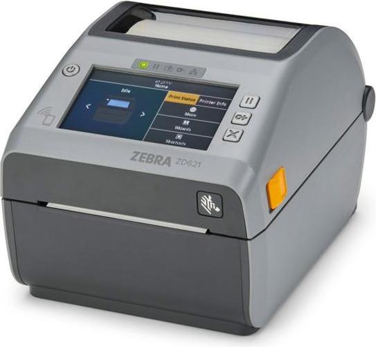 Produktbild Zebra ZD621d, 8 Punkte/mm (203dpi), Disp., RTC, USB, USB-Host, RS232, BT, Ethernet, WLAN, grau (203 dpi)