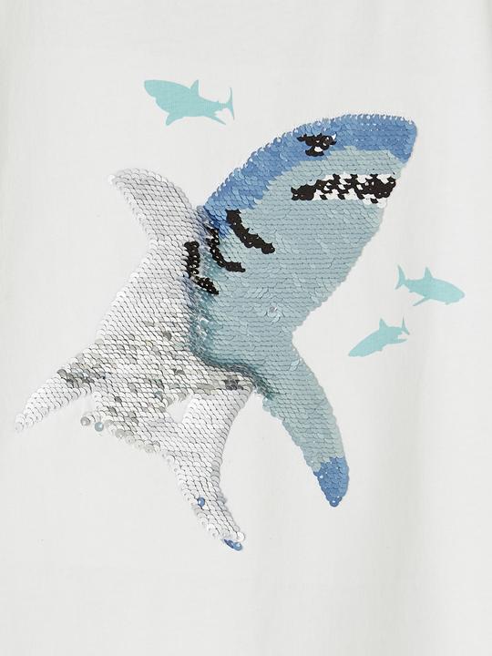 Actual product image Vertbaudet Boys' T-shirt with reversible sequins Oeko-Tex (152)