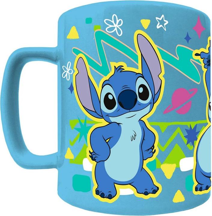 Produktbild Lilo & Stitch Kaffeebecher Stitch Face Flauschig 440ml (440 ml)