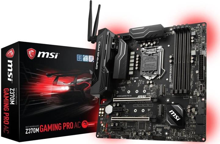 Produktbild MSI Z370M Gaming Pro AC (LGA 1151, Intel Z370, mATX)