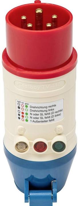 Produktbild Testboy TV 416 Steckdosentester (CAT III 300V)
