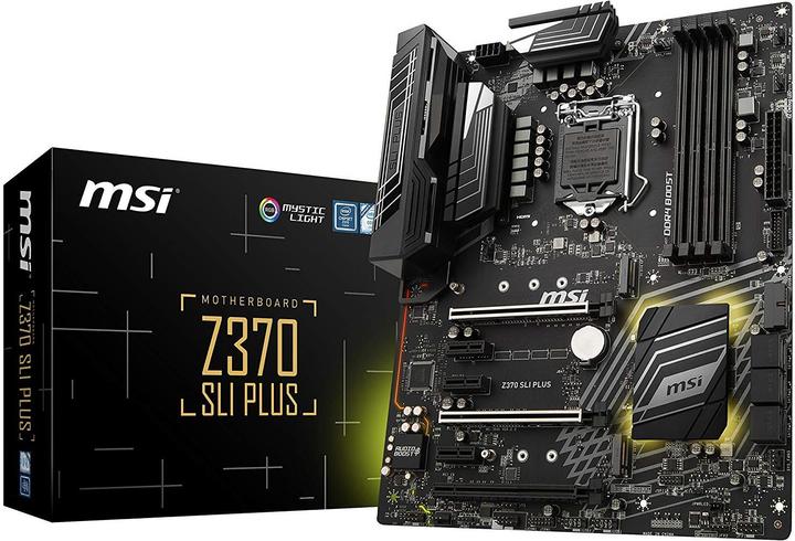 Produktbild MSI Z370 SLI Plus (LGA 1151, Intel Z370, ATX)