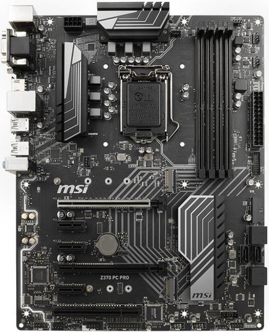 Produktbild MSI Z370 PC Pro (LGA 1151, Intel Z370, ATX)