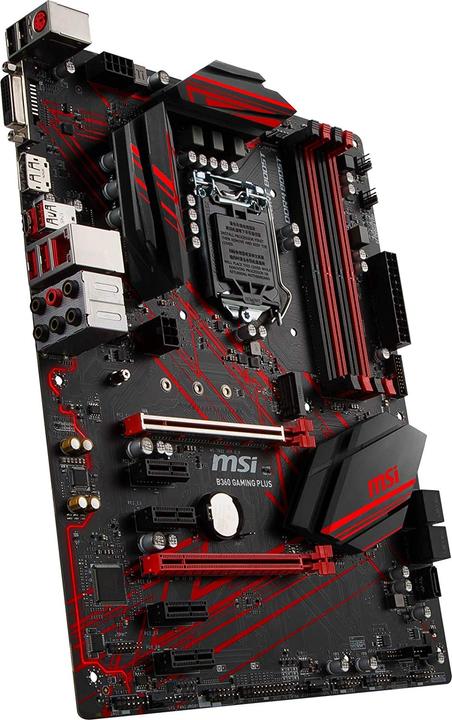 Image du produit MSI B360 Gaming Plus (LGA 1151, Intel B360, ATX)