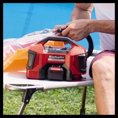 Actual product image Einhell Hybrid compressor Pressito Solo (11 bar, 21 l)