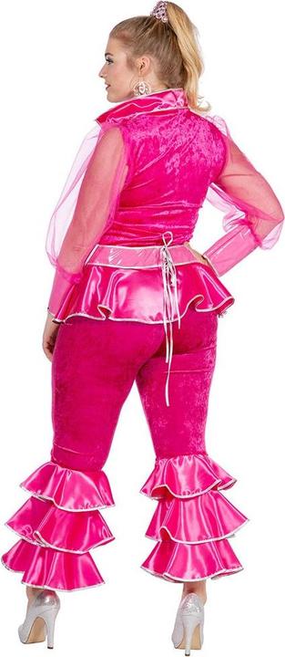 Immagine prodotto Wilbers Vestito da discoteca da donna anni '70 Mama Mia, rosa (40)
