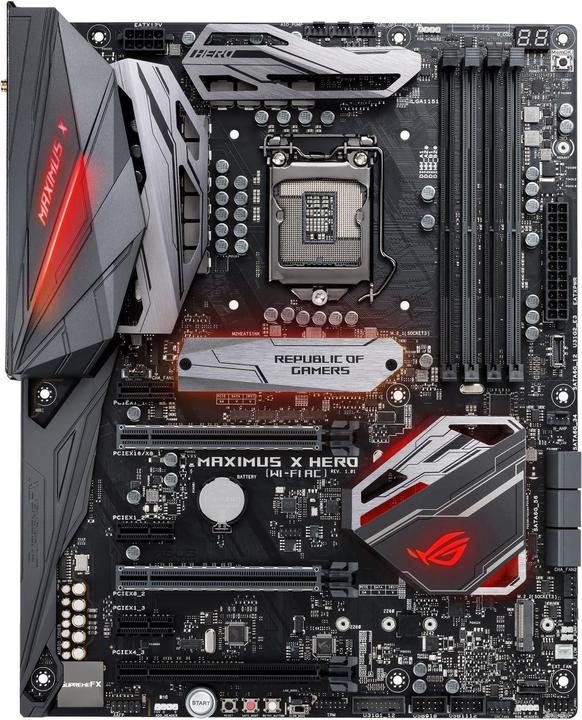 Produktbild ASUS Maximus X Hero (LGA 1151, Intel Z370, ATX)