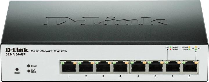 Image du produit D-Link Dgs-1100-08p (8 Ports)