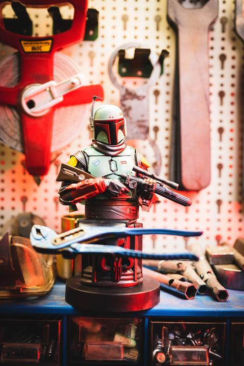 Actual product image Activision Cable Guy Star Wars Mandalorian : Boba Fett 20 cm (Xbox 360, Mac, PS4, Switch, PS5, Xbox One S, PC, Xbox Series X)