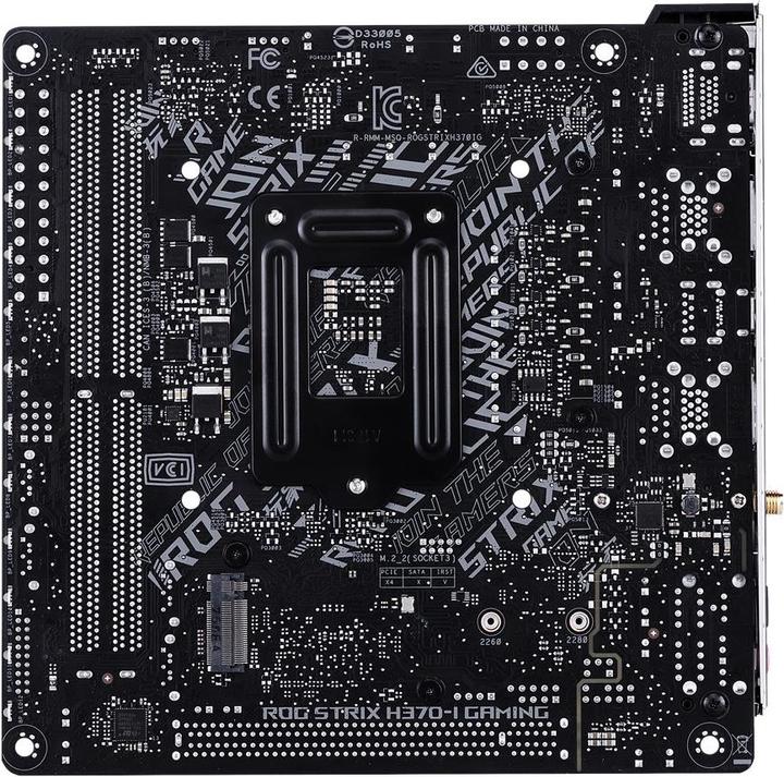 Produktbild ASUS ROG Strix H370-I Gaming (LGA 1151, Intel H370, Mini-ITX)