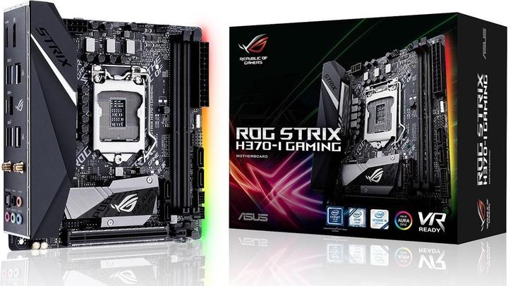 Produktbild ASUS ROG Strix H370-I Gaming (LGA 1151, Intel H370, Mini-ITX)