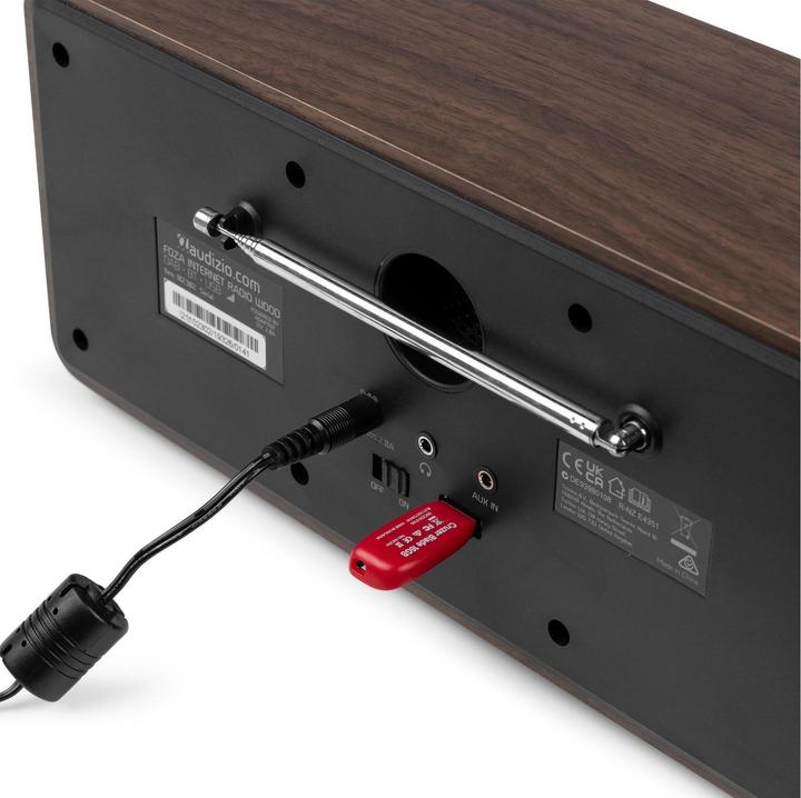 Produktbild Audizio Internetradio (FM, Internetradio, DAB+, WLAN, Bluetooth)