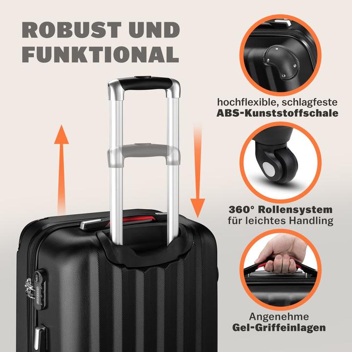 Actual product image Monzana Hard case (34 l, Hand luggage (up to 50 litres))