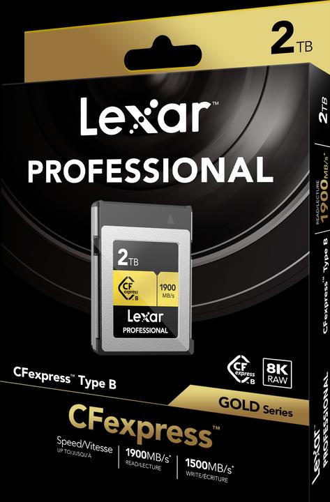Produktbild Lexar Professional Gold Series (2000 GB, CFexpress Typ B)