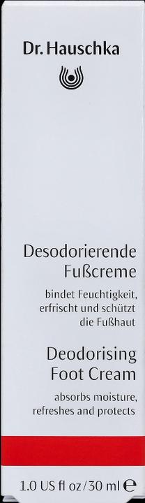 Produktbild Dr. Hauschka Desodorierende Fusscreme Creme (Fussdeodorant & -puder, 30 ml)