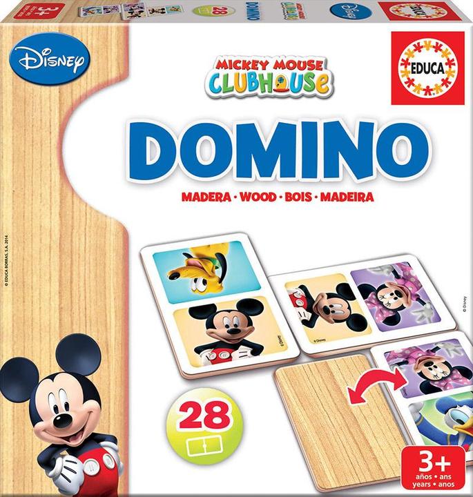 Produktbild Educa Holz-Domino Mickey Mouse