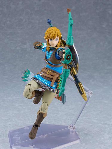 Actual product image Good Smile Company The Legend of Zelda Tears of the Kingdom Figma Action Figure Link Tears of the Kingdom Ver. DX
