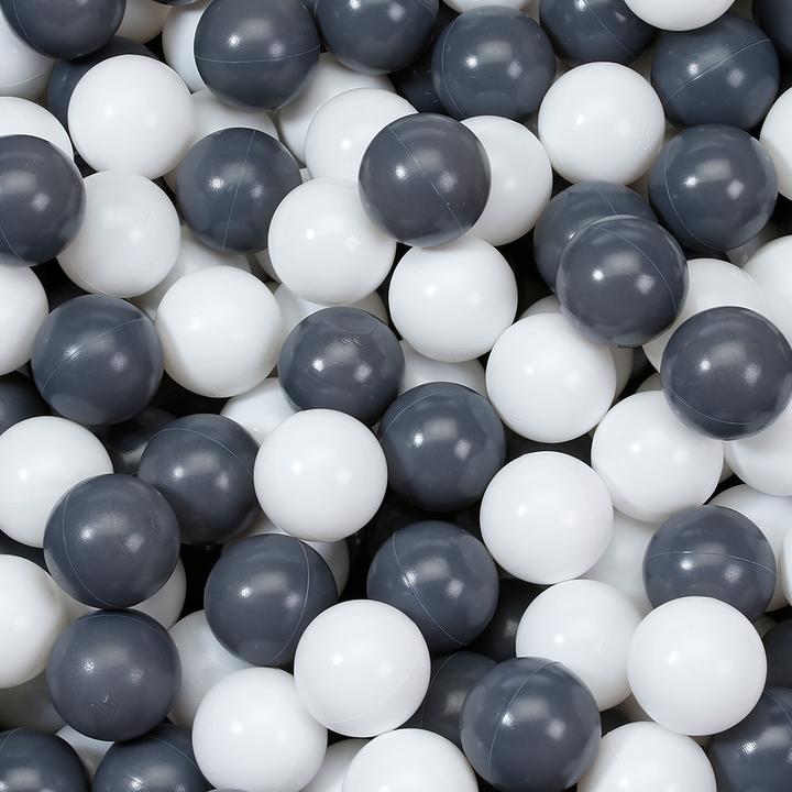 Image du produit Knorrtoys Bälleset ca. Ø6 cm - 100 balls grey/creme
