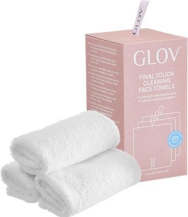 Image du produit Glov Face Towel Face Towels White 3Pcs (Chiffons de nettoyage)