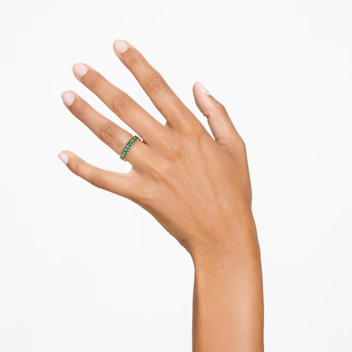Immagine prodotto Swarovski Anello Matrix Taglio Baguette Oro Verde (64)