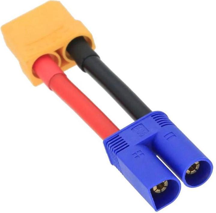 Gens Ace XT90 male to EC5 female adapter