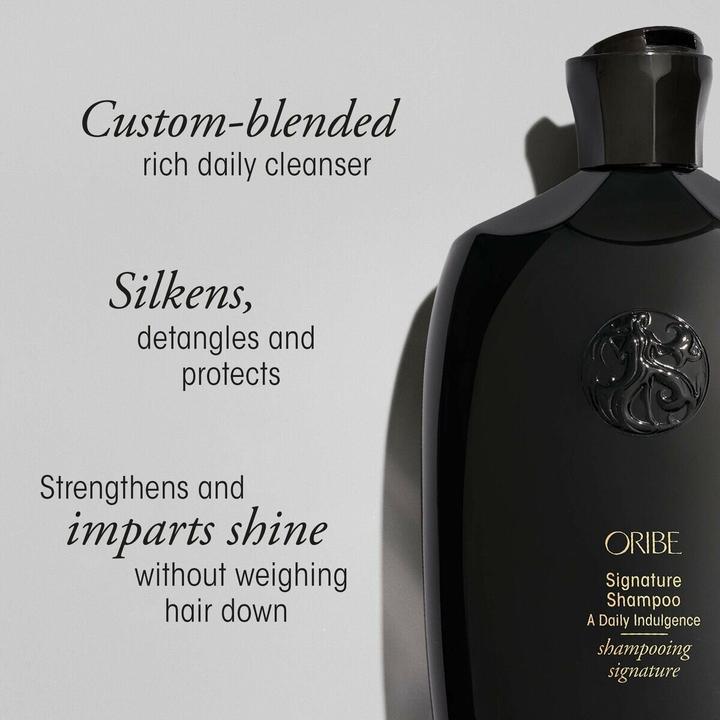 Actual product image Oribe Signature Shampoo and Conditioner Bundle Travel Bundle (75 ml, Liquid shampoo)