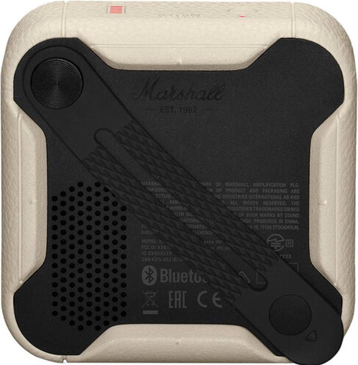 Actual product image Marshall Will - Bluetooth Speaker - Crme (15 h)