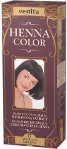 Venta Venita Henna Farbbalsam mit Henna-Extrakt 75ml - Aubergine 17 (Aubergine 17)