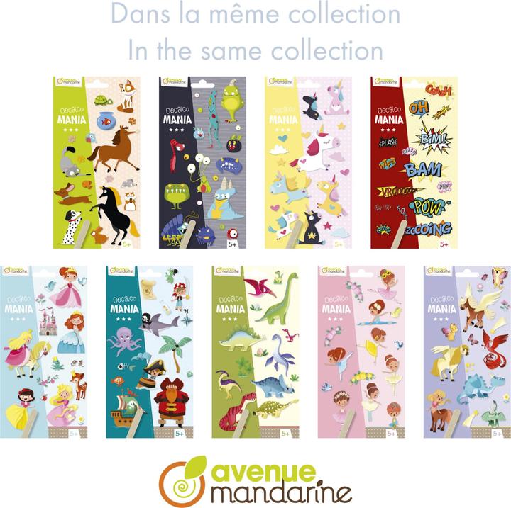 Image du produit Clairefontaine Decalco' Mania, Licornes -