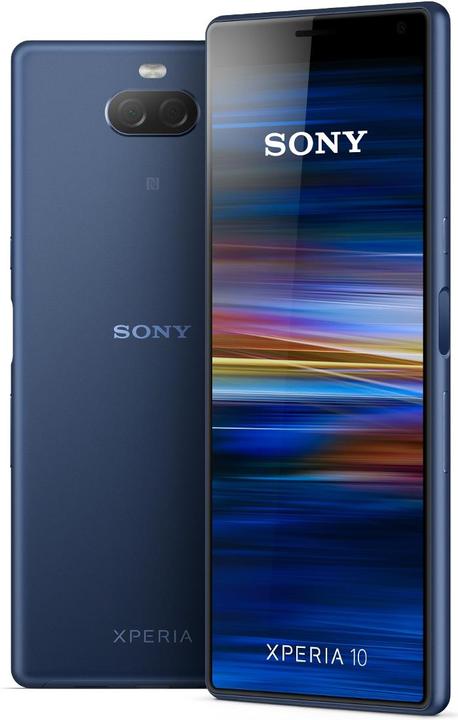 Sony Xperia 10 (64 GB, Navy Blue, 6", Hybrid Dual SIM, 13 Mpx, 4G)