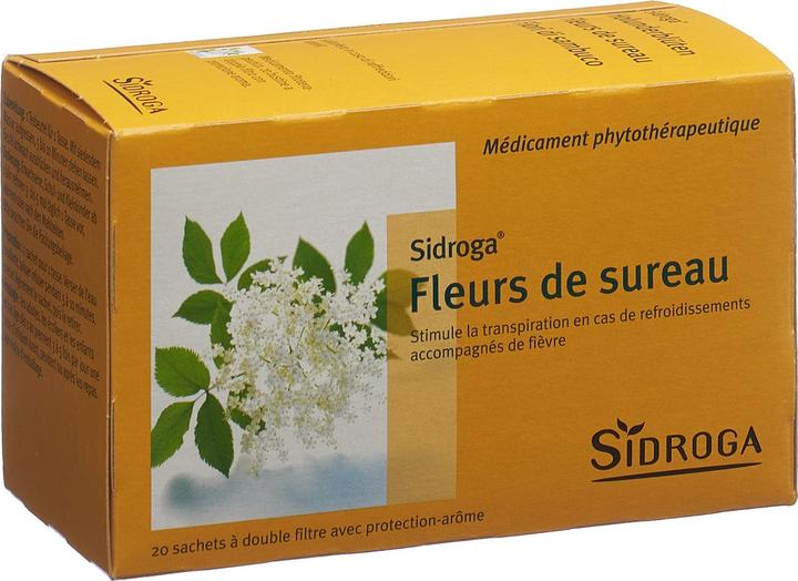 Produktbild Sidroga Holunderblüten Tee Beutel (50 g)