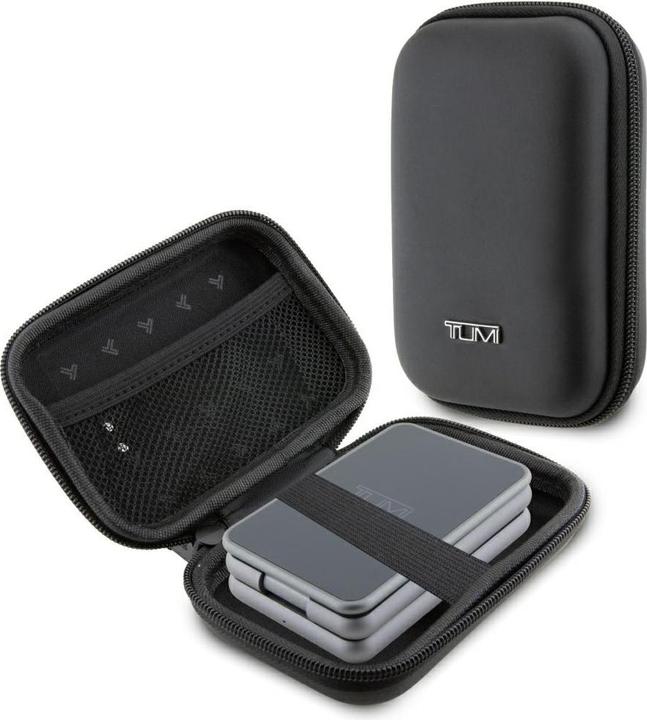 Actual product image Tumi Inductive charger foldable 3-in-1 15W + case grey (15 W)