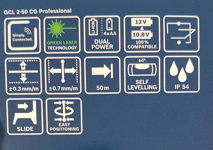 Actual product image Bosch Professional Gcl 2-50 Cg