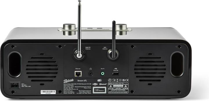 Immagine prodotto Roberts Flusso 67 (VHF, DAB, Web radio, FM, Bluetooth, WiFi)