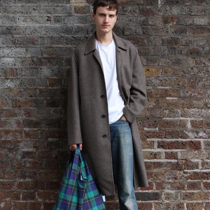 Actual product image Kind Bag Medium Bag Tartan