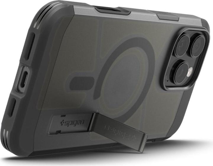 Actual product image Spigen - Tough Armor MagSafe - iPhone 16 Pro - Frost Black (Apple iPhone 16 Pro)
