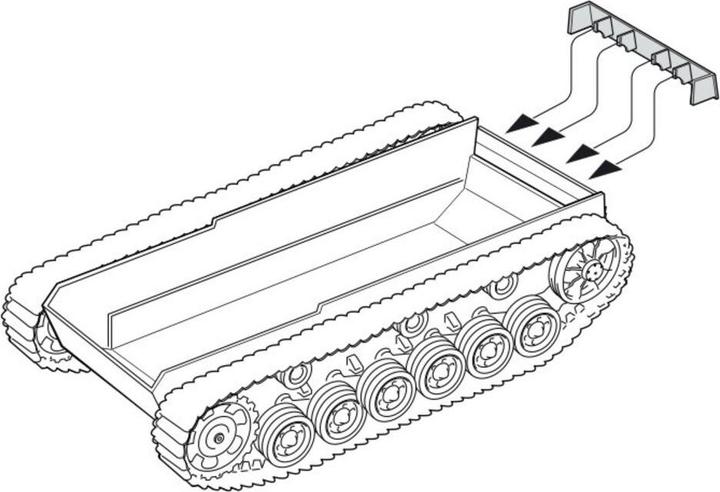 Image du produit CMK Armure de la coque arrière du Pz.Kpfw III Correction