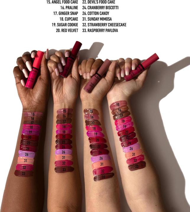 Produktbild NYX Professional Make-Up Butter Gloss (15 Angel Food Cake)