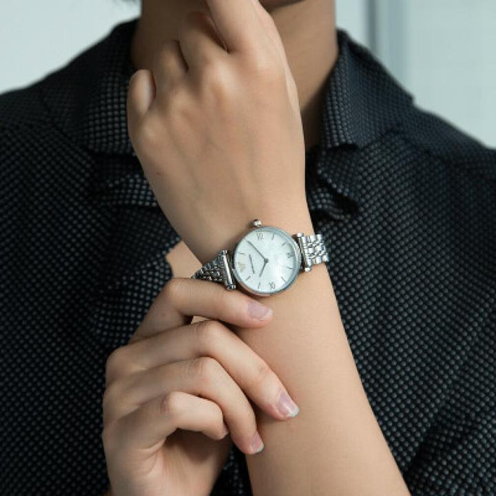 Actual product image Emporio Armani Gianni T-Bar (Analogue wristwatch, 32 mm)