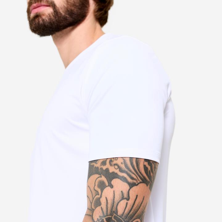 Actual product image Domyos T-Shirt Herren Stretch - weiss (L)