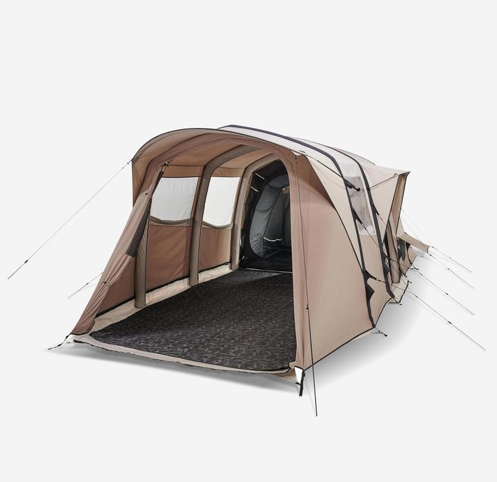 Image du produit Quechua Airseconds 6.3 Polycoton (Tente gonflable, 46 kg, 6 personnes)