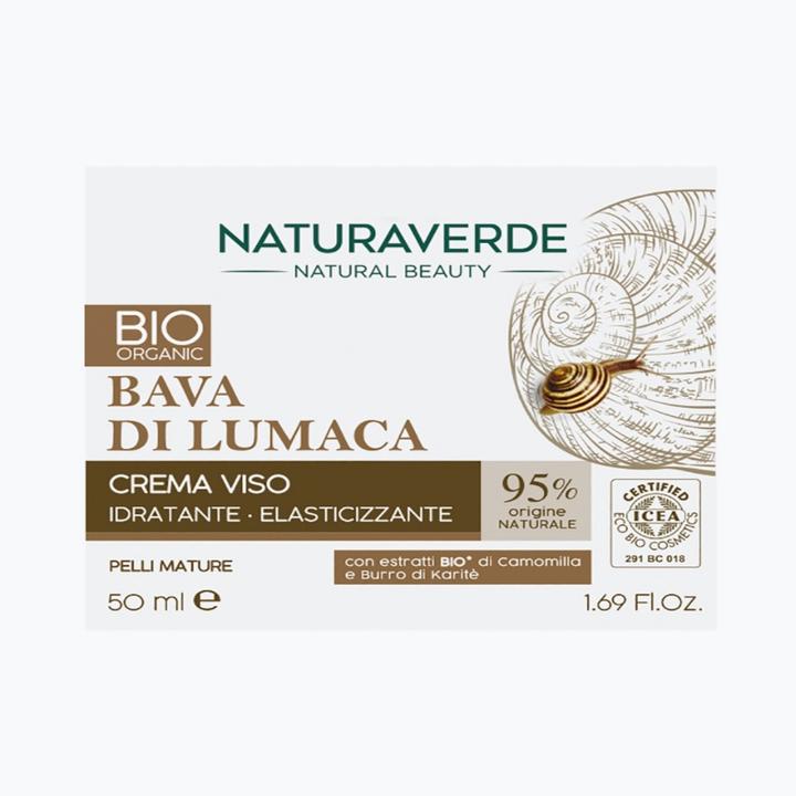 Actual product image Naturaverde NV Organic moisturising snail face cream (50 ml, Day cream)